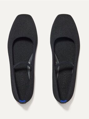 Rothy’s The Max Square Mary Jane - Black, Size 9